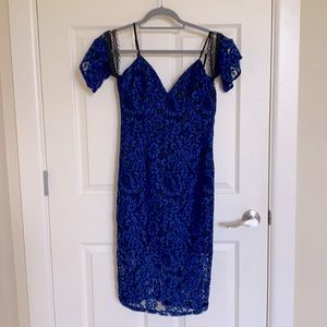Lace Midi Dress - Bardot